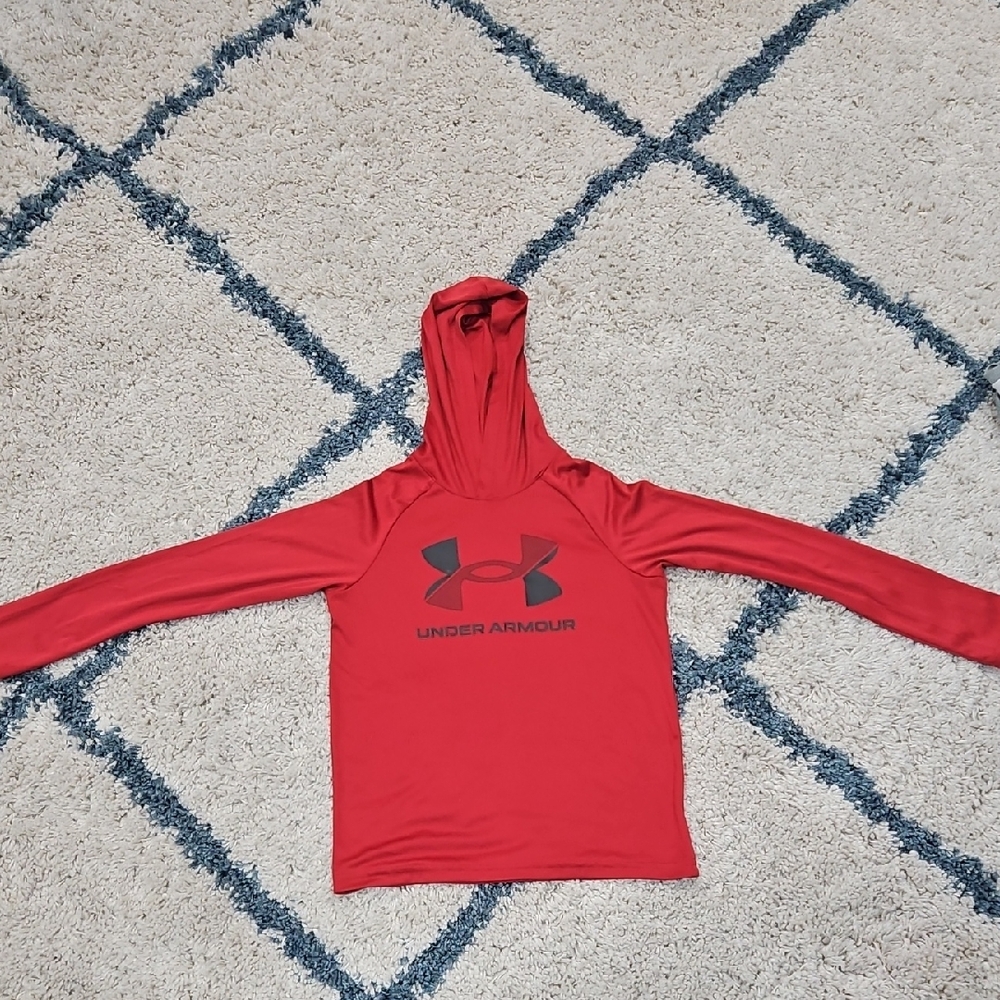 Under Armour Kids Bold Red Hoodie